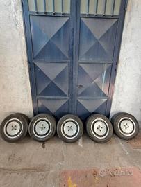 Gomme Alfetta D'epoca completo di 5 cerchi