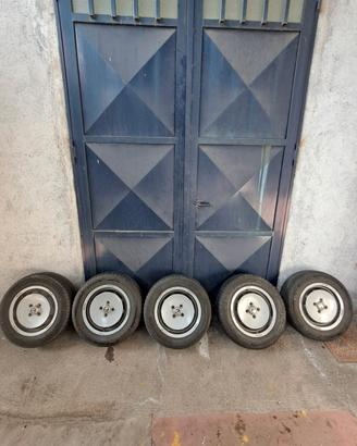 Gomme Alfetta D'epoca completo di 5 cerchi