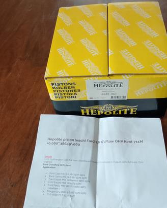 PISTONI NUOVI COMPLETI PER FORD SIERRA ,FIESTA  16