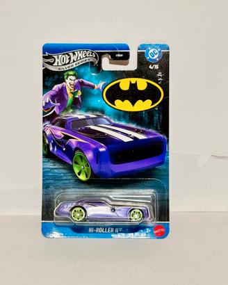 Hot Wheels Hi-Roller II Joker Batman Silver Series
