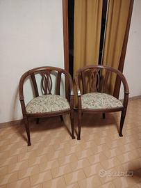 sedia colore legno stile 