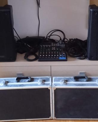 impianto audio/voci completo