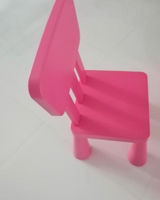 tavolo e sedia per bambini 