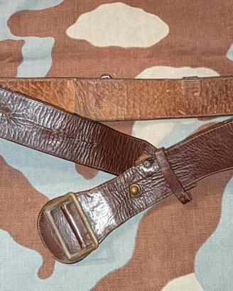 Cinturone Sam Brown Ufficiale Regio Esercito WW2