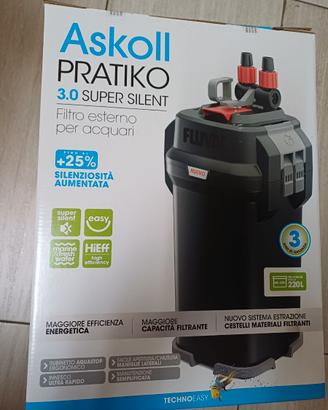 Filtro esterno per acquario