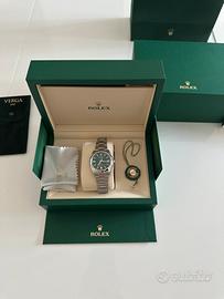 Rolex Oyster Perpetual 36mm Green Dial