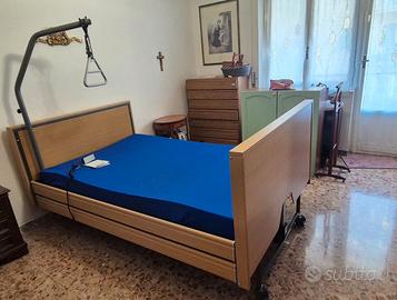 Letto ortopedico 120 cm con materasso antidecubito