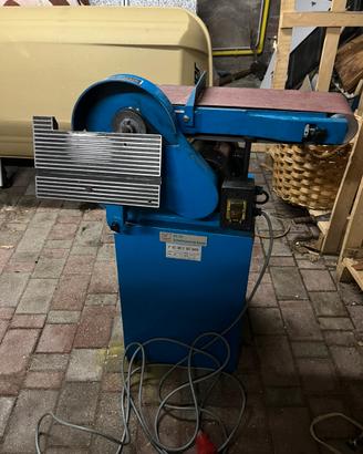 Levigatrice a nastro per ferro e legno