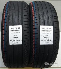 2 gomme 245 50 19 pirelli rft br386