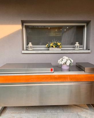Cucina da Esterno PLANET OASI 205cm in Inox