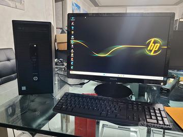 HP ProDesk G3 I7 16 Ram  256 SSD + 1Tb con Monitor