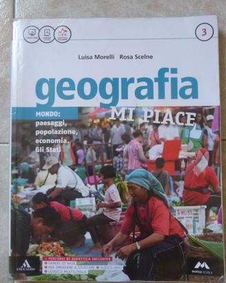  Libro GEOGRAFIA MI PIACE 3 ISBN 9788883329265
