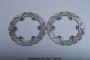 Dischi freno anteriore KAWASAKI GPZ 500 S 1989 06