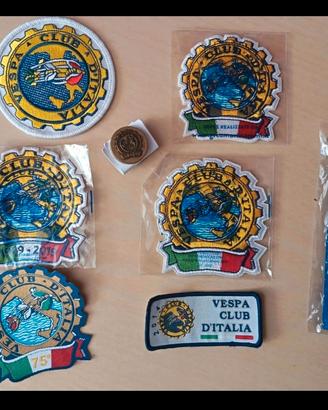 Collezione Toppe originali Vespa Club d'Italia