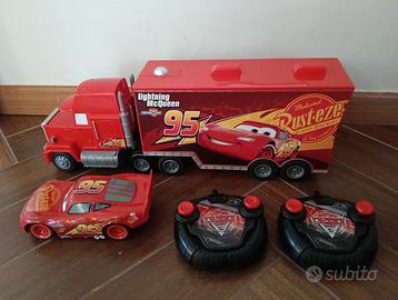 Camion e auto Saetta McQuenn rc funzionanti