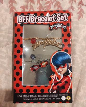 Miraculous ladybug bracciale marinette coccinella