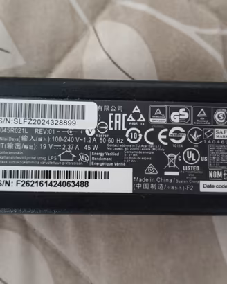 Carica batterie lap top