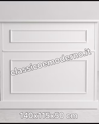 Bancone reception doppia boiserie con spedizione