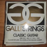 Corde Chitarra classica GALLI nuove