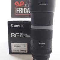 CANON RF 600 MM F 11 IS STM IN BLACK FRIDAY