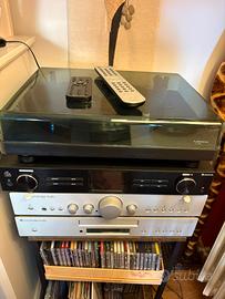 Amplificatore Cambridge con dvd e altri accessori