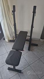 Panca piana inclinabile pieghevole