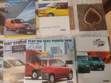 Depliant Veicoli Commerciali Fiat Iveco anni 90-00