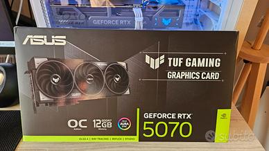 Scheda video Asus Rtx 5070 OC