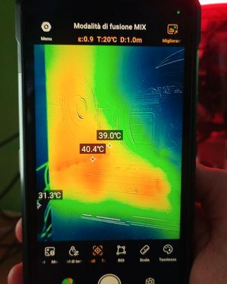 Oukitel WP61 ULTRA sensore TERMICO