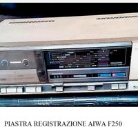 Piastra di registrazione a cassette Aiwa