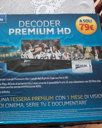 Decoder Premium praticamente nuovo