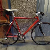 Bici da corsa adattata a city bike con starter kit