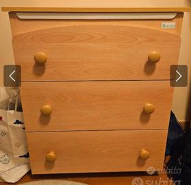 Fasciatoio cassettiera