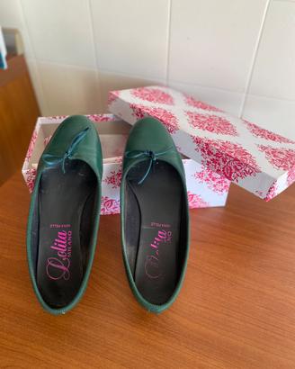 Lolita Milano ballerine verdi