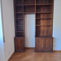 Libreria in noce italiano