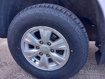 4 Ruote complete per Mitsubishi L200, Pajero