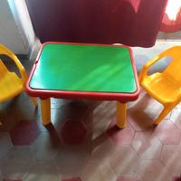 tavolo, sedie e duplo