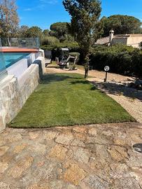 Villasimius, via degli Oleandri, villa con piscina