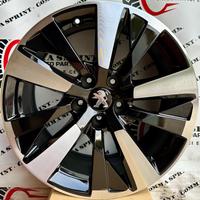 4 CERCHI IN LEGA ORIGINALI RAGGIO 17 PEUGEOT 3008