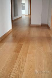 Parquet rovere plancia verniciato spazz. fiammato