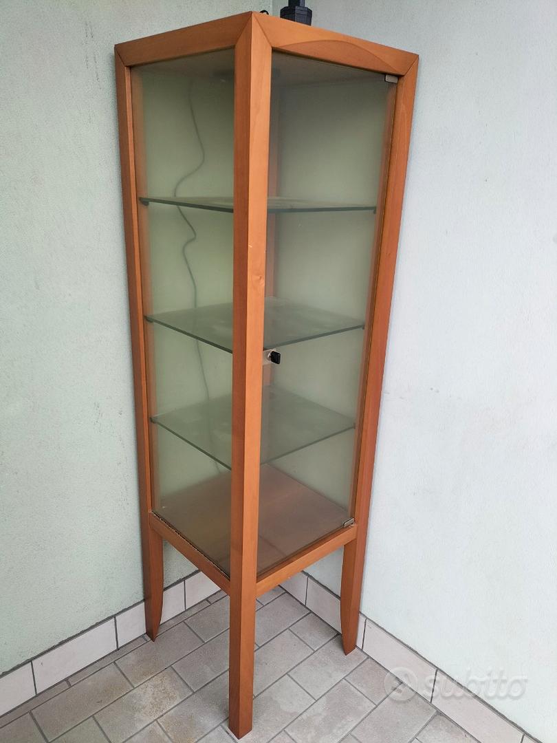 Libreria con quattro ripiani, colore bianco, cm 60 x 145 x 30 | Leroy
