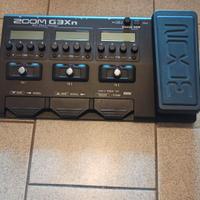 Pedaliera multieffetto per chiatarra ZOOM G3Xn