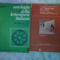 4 volumi Letteratura Italiana