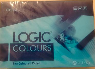 500 fogli colorati per stampante e fotocopiatrice