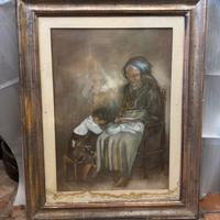 Quadro d'arte originale firmato Carnevali