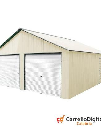 Box cantiere 666x724 due saracinesche avorio