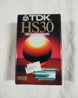 Videocassetta TDK da 30 minuti