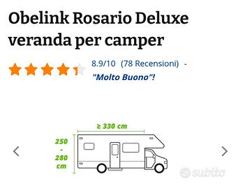 Veranda tenda camper