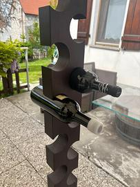 Porta Bottiglie in legno