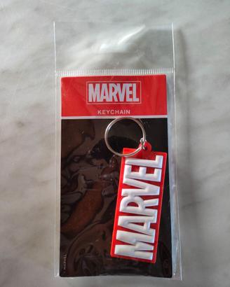 Portachiavi Marvel Logo in Gomma/Silicone